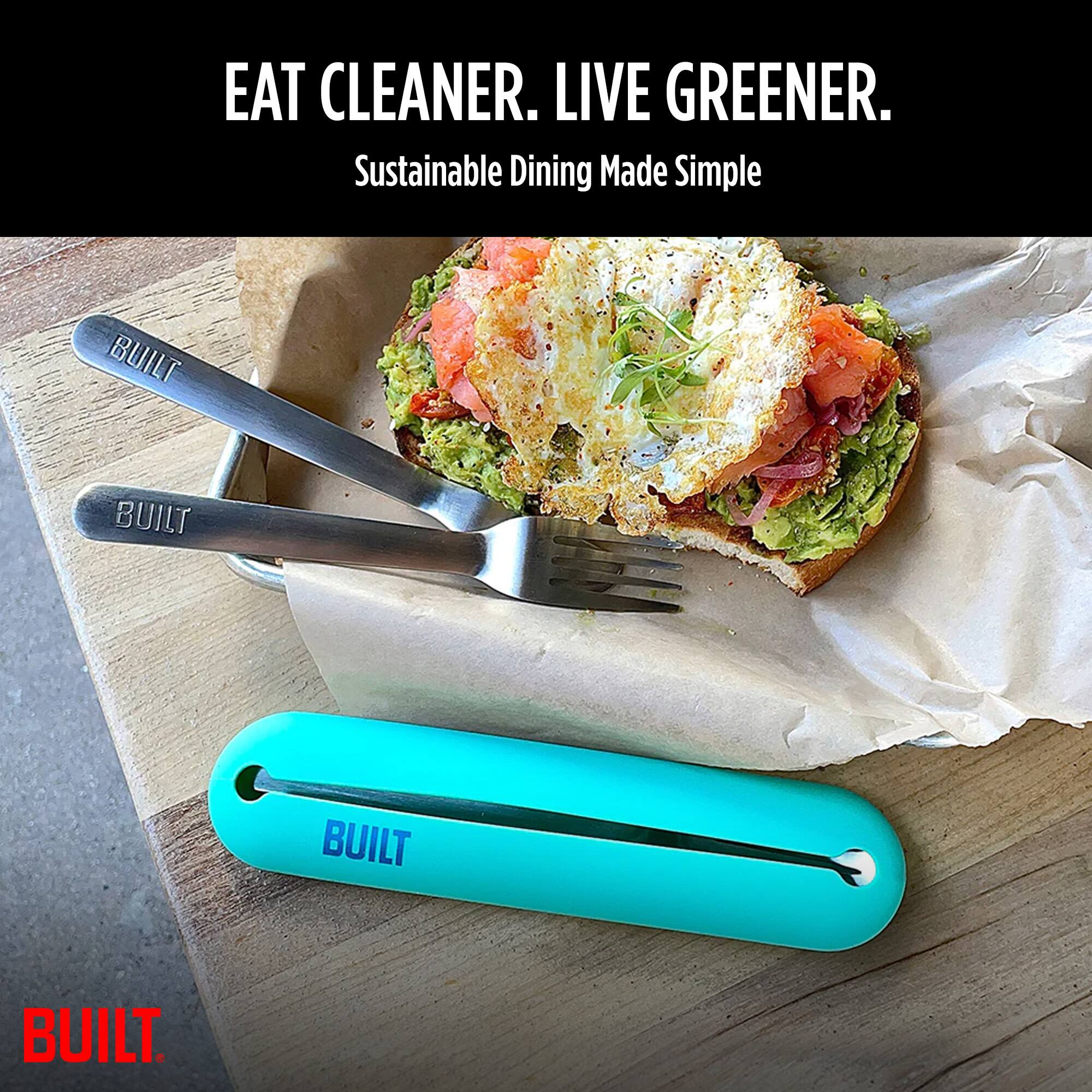 EAT CLEANER. LIVE GREENER.  
Sustainable Dining Made Simple  
BUILT