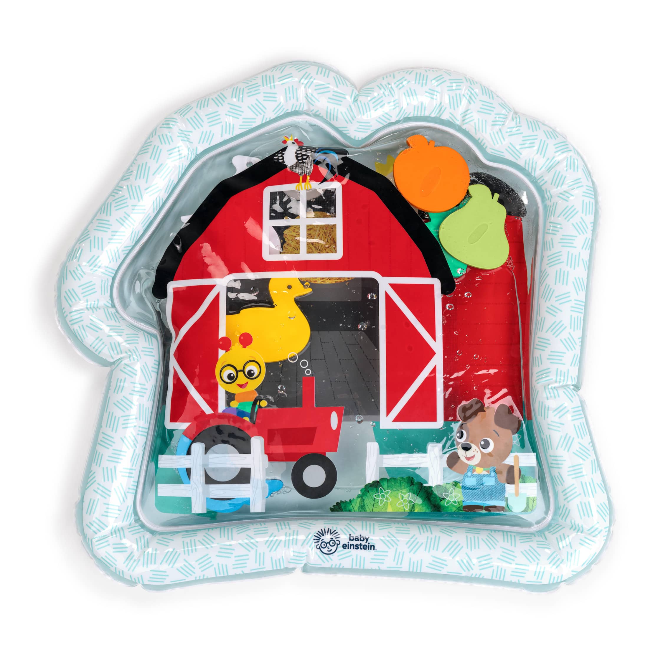 Baby Einstein - Farm Explorers Cal's Sensory Barn Water Mat, Ages 0-36 Months - MULTI COLOR