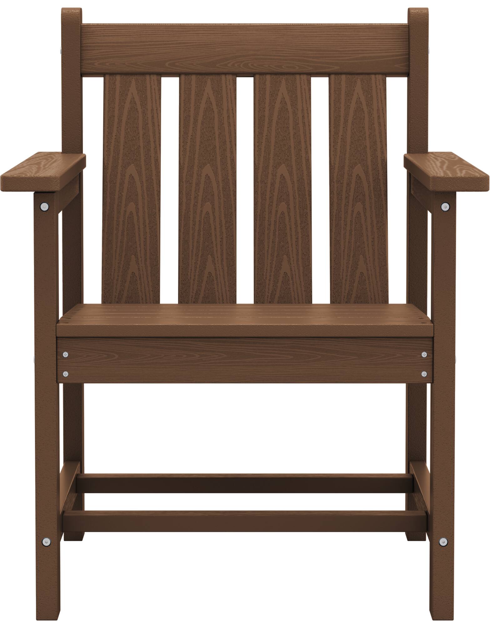 Alt View 4. SERWALL - SERWALL 3 Pieces Patio Bistro Set-Outdoor Chairs and Side Table with Umbrelle Hole,Brown - brown.