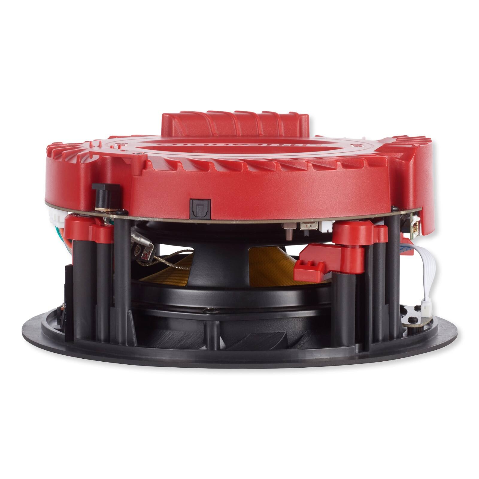 Back. Lithe Audio - Pro Series Bluetooth & Wi-Fi Ceiling Speaker (Single) - Black.