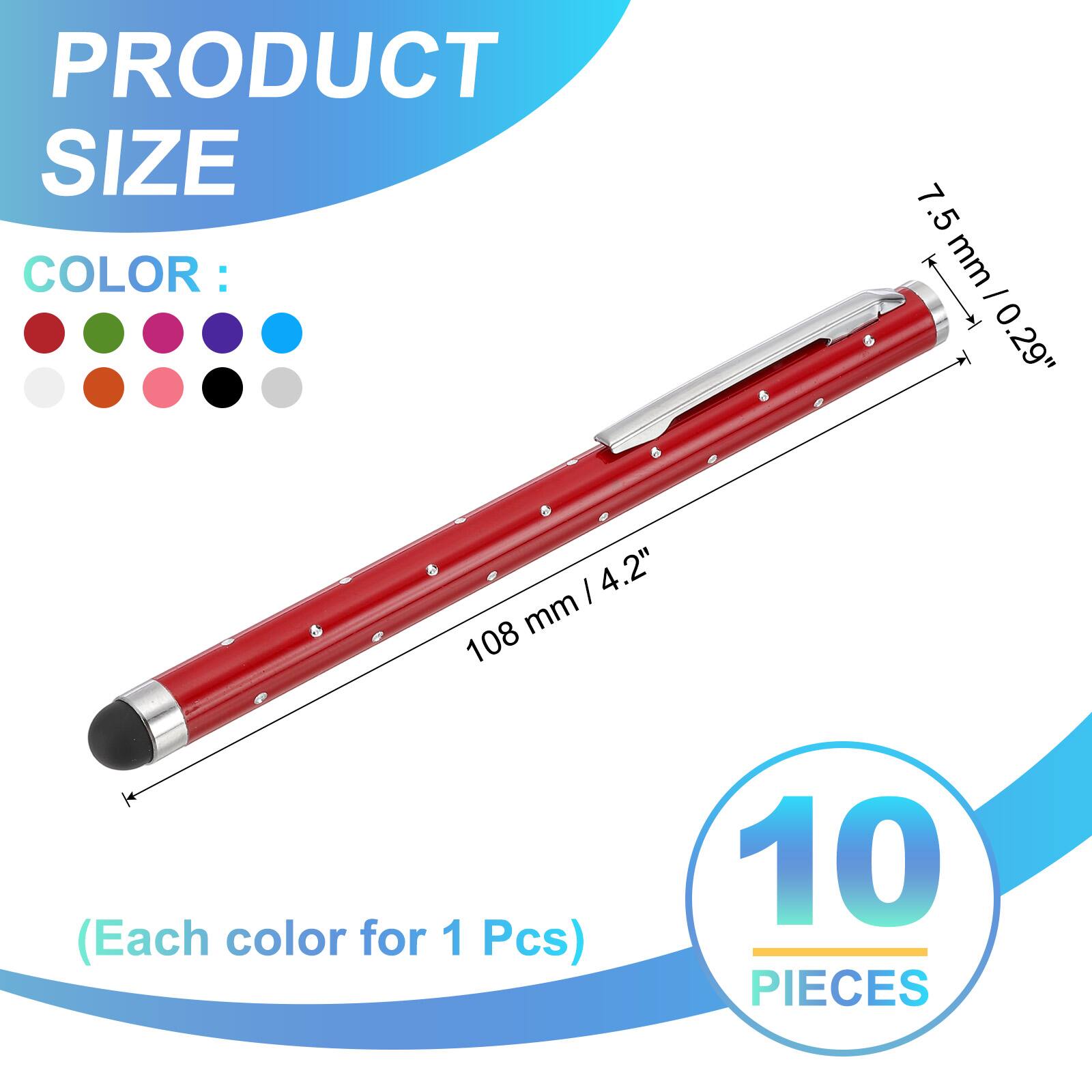 PRODUCT SIZE  
COLOR: 7.5 mm / 0.29"  
108 mm / 4.2"  
(Each color for 1 Pcs)  
10 PIECES