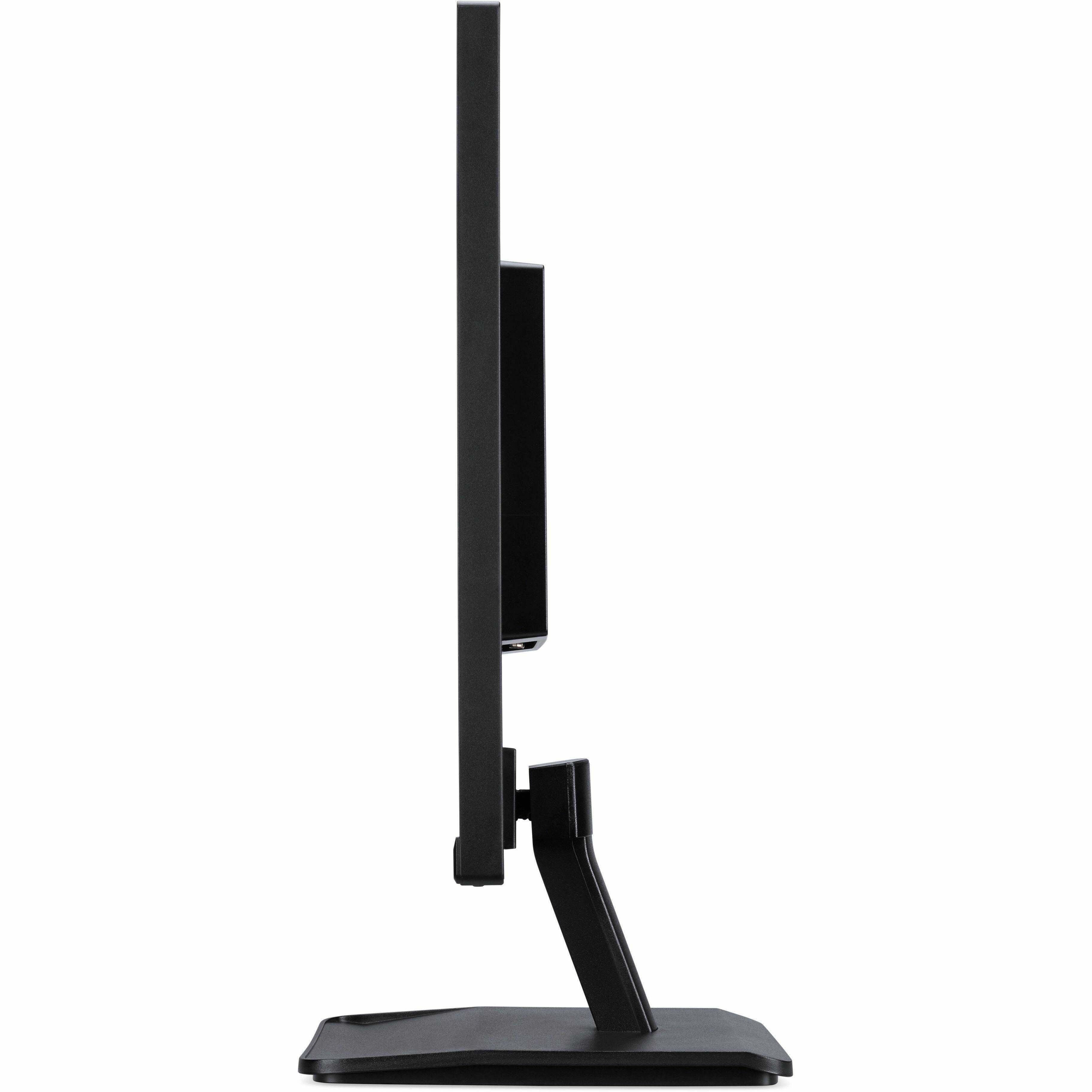 Alt View 4. Acer - Acer VT270 27" Class LCD Touchscreen Monitor - 16:9 - 4 ms - 27" Viewable - 1920 x 1080 - Full HD - In-plane Switching - Black.