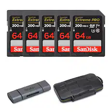 SanDisk Extreme PRO 200 MB/s 64 GB V30 I 10
