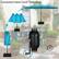 Convenient Hand-Crank Technology: For Quick Opening & Closing the Umbrella