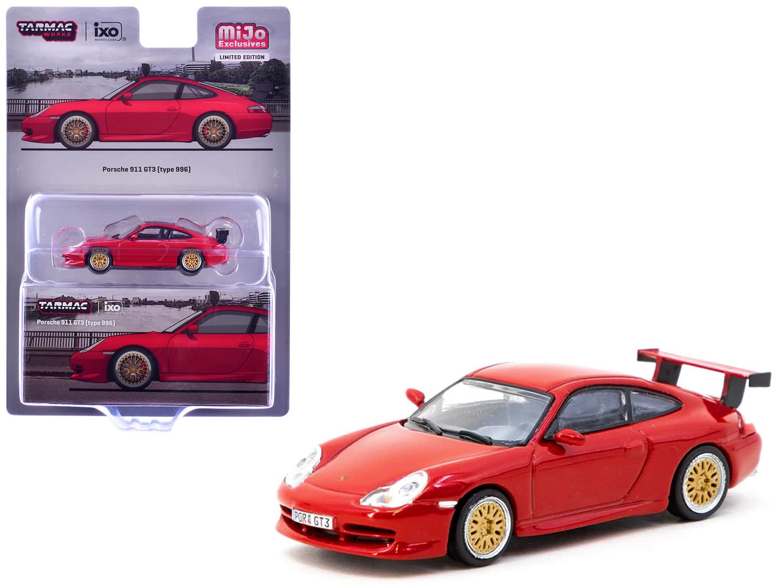 "Porsche 911 GT3 (996) Red ""Global64"" Series 1/64 Diecast Model by Tarmac Works" price history on PriceWatchPro