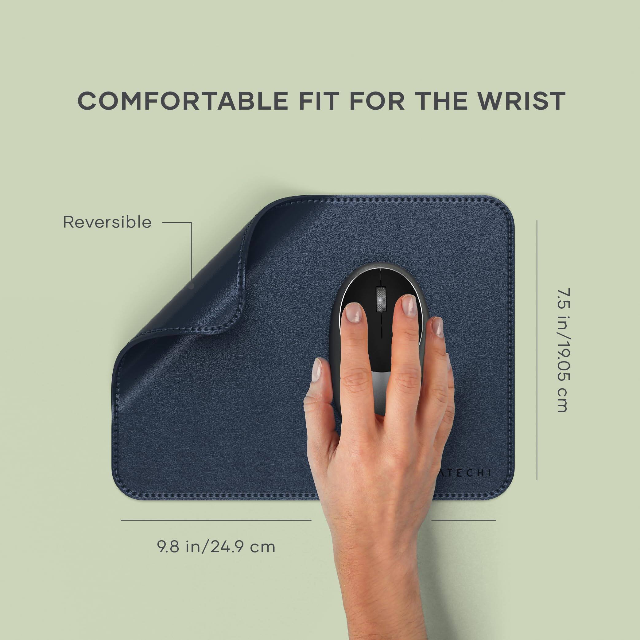 COMFORTABLE FIT FOR THE WRIST  
Reversible  
7.5 in/19.05 cm  
9.8 in/24.9 cm