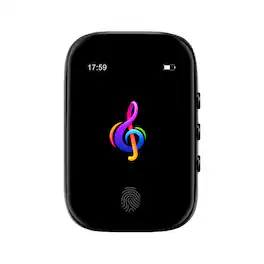 Samvix - Tiny Smartbass 2.0 4GB Kosher MP3 Player with SD Slot, Bluetooth & Touch