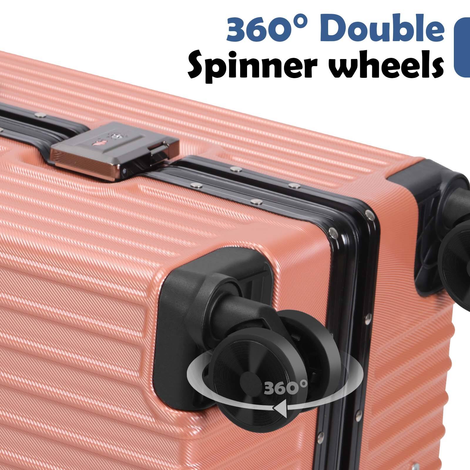 360° Double Spinner wheels