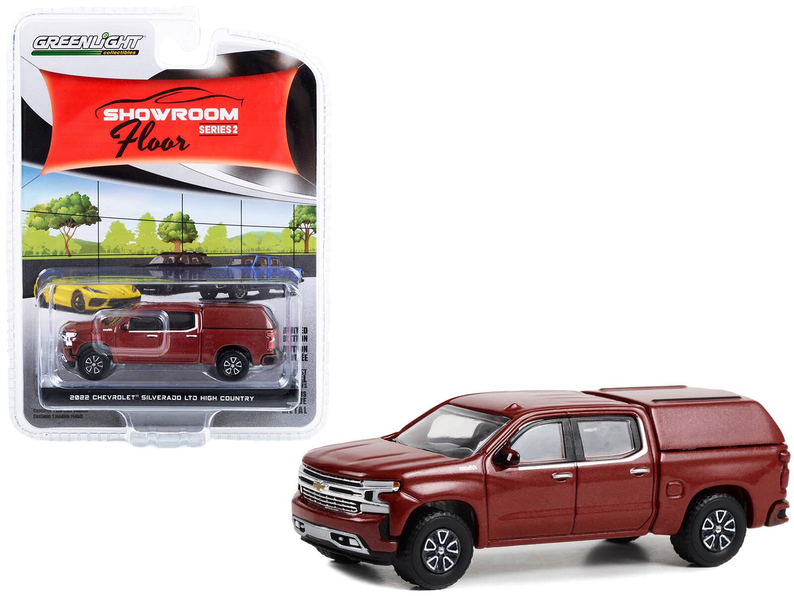 GREENLiGHT
collectibles
SHOWROOM
Floor
SERIES 2
2022 CHEVROLET SILVERADO LTD HIGH COUNTRY