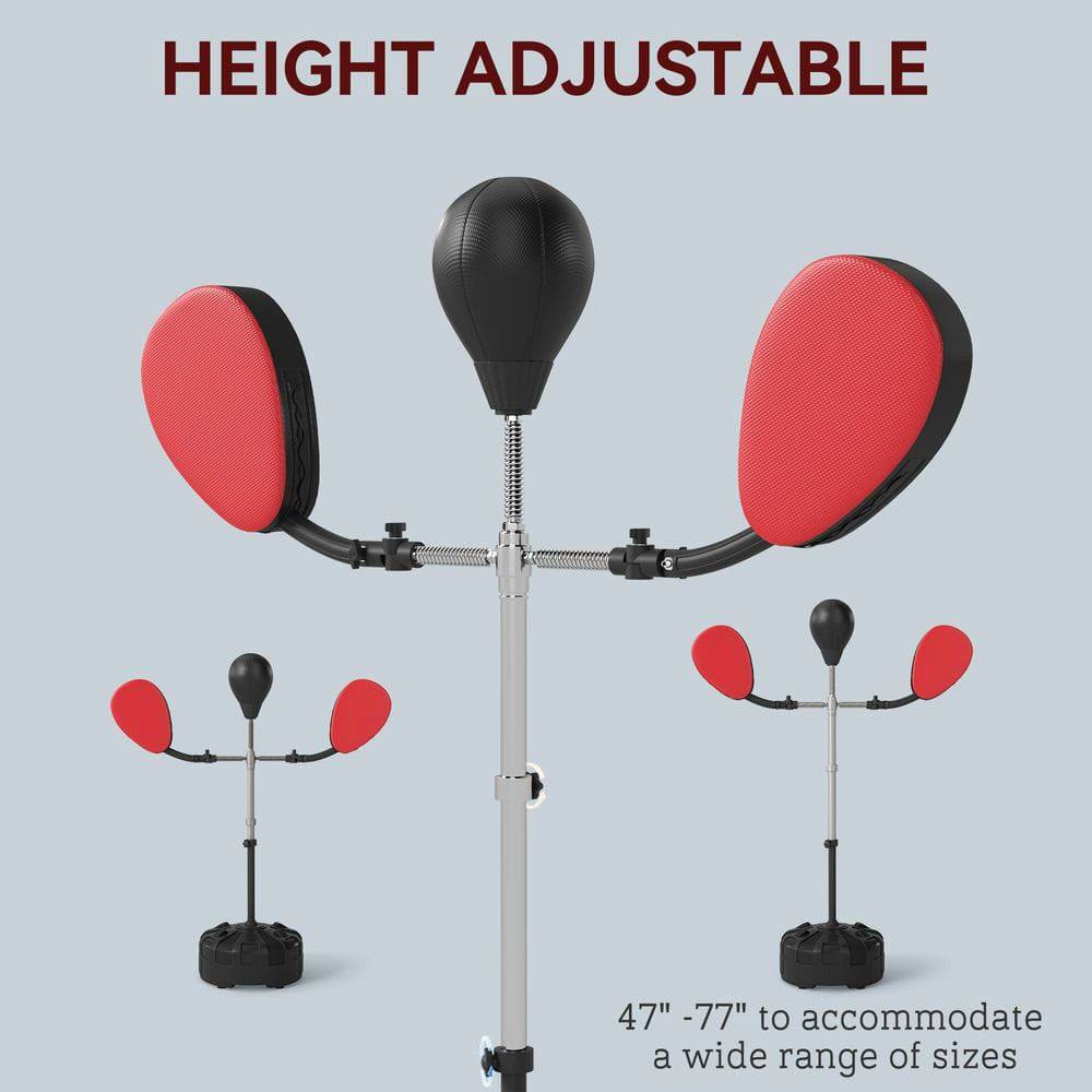 HEIGHT ADJUSTABLE

47" - 77" to accommodate a wide range of sizes
