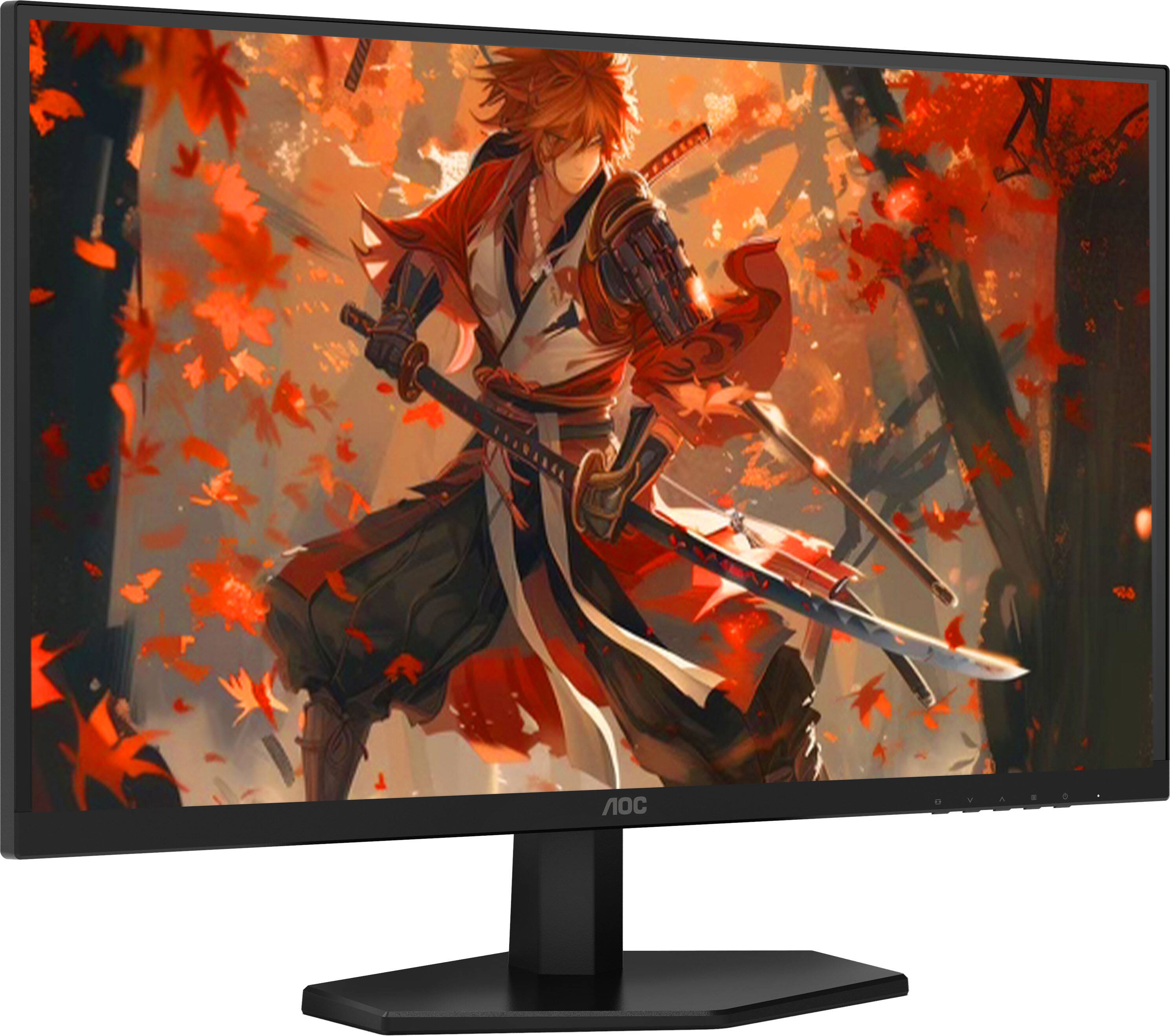 Left. AOC - 27" Q27G42ZE IPS, QHD, 240Hz, G-Sync Compatible, Gaming Monitor - Black.