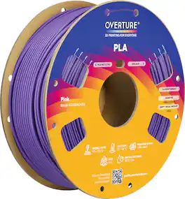 Overture - 1.75 mm PLA 3D Printer Filament - Purple