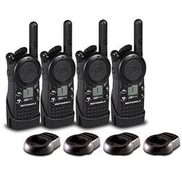 Motorola Solutions - 4 x Motorola CLS1110 UHF 1W 1-Channel 2-Way Radio (CLS1110) - 4 Pack Bundle - Black