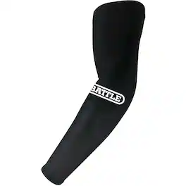 Battle Sports - Adult Performance Football Full Arm Sleeves - L/XL - Black/White