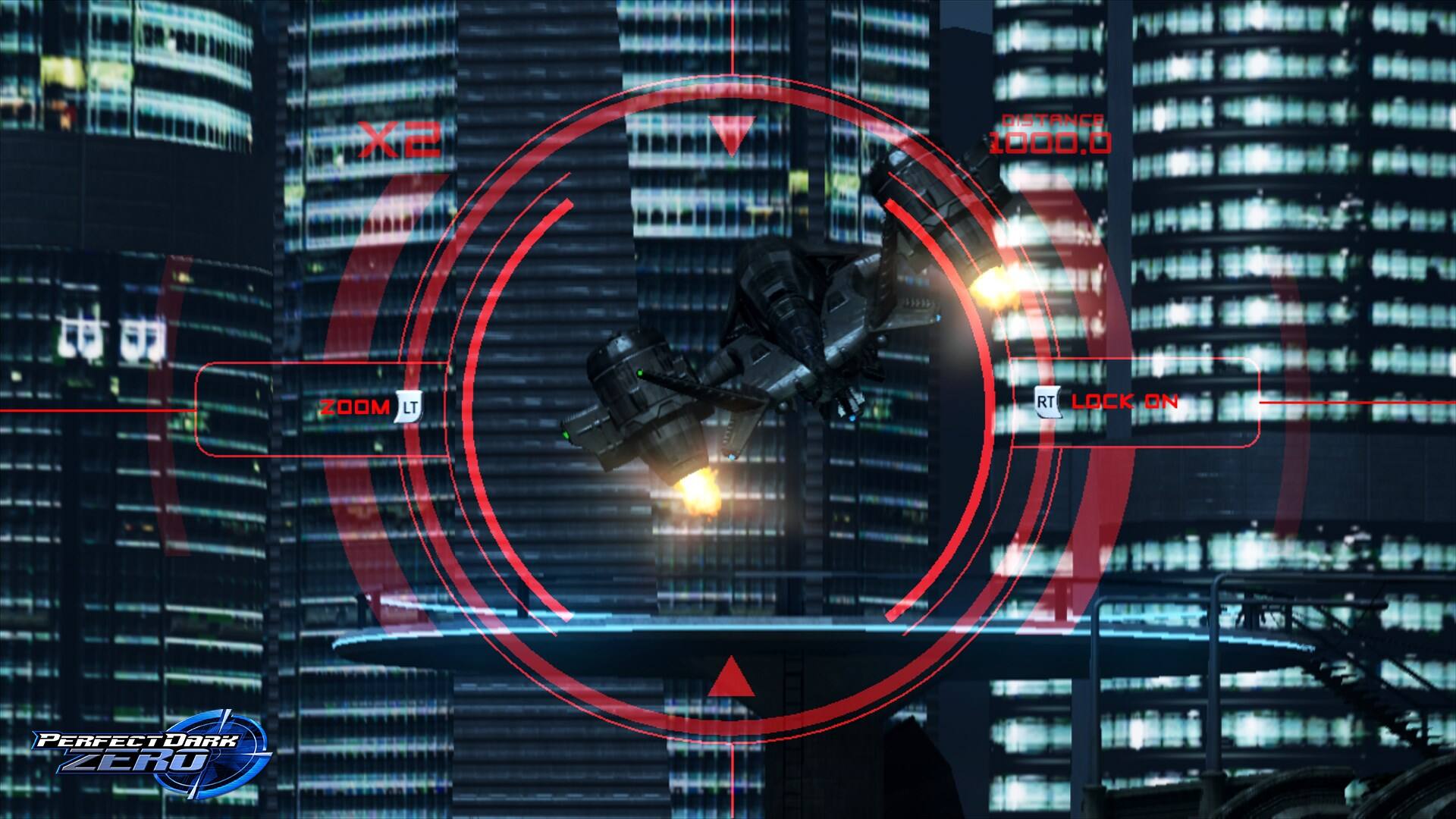 XE DISTANCE 1000.0 ZOOM LT RT LOCK ON PERFECT DARK ZERO