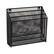 Alt View 16. Mind Reader - Vertical File Storage, Desktop Organizer, Wall Mount, Office, Metal Mesh, 12.5"L x 3.75"W x 11.5"H - Black.