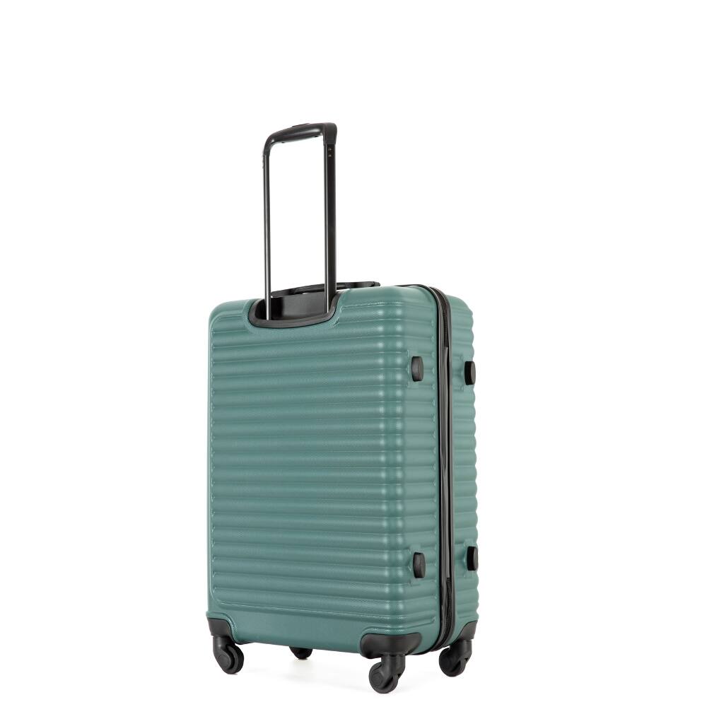 Alt View 1. Ropilly - Ropilly 3 Piece Luggage Set Green Hardshell Suitcase with Wheels - Green.