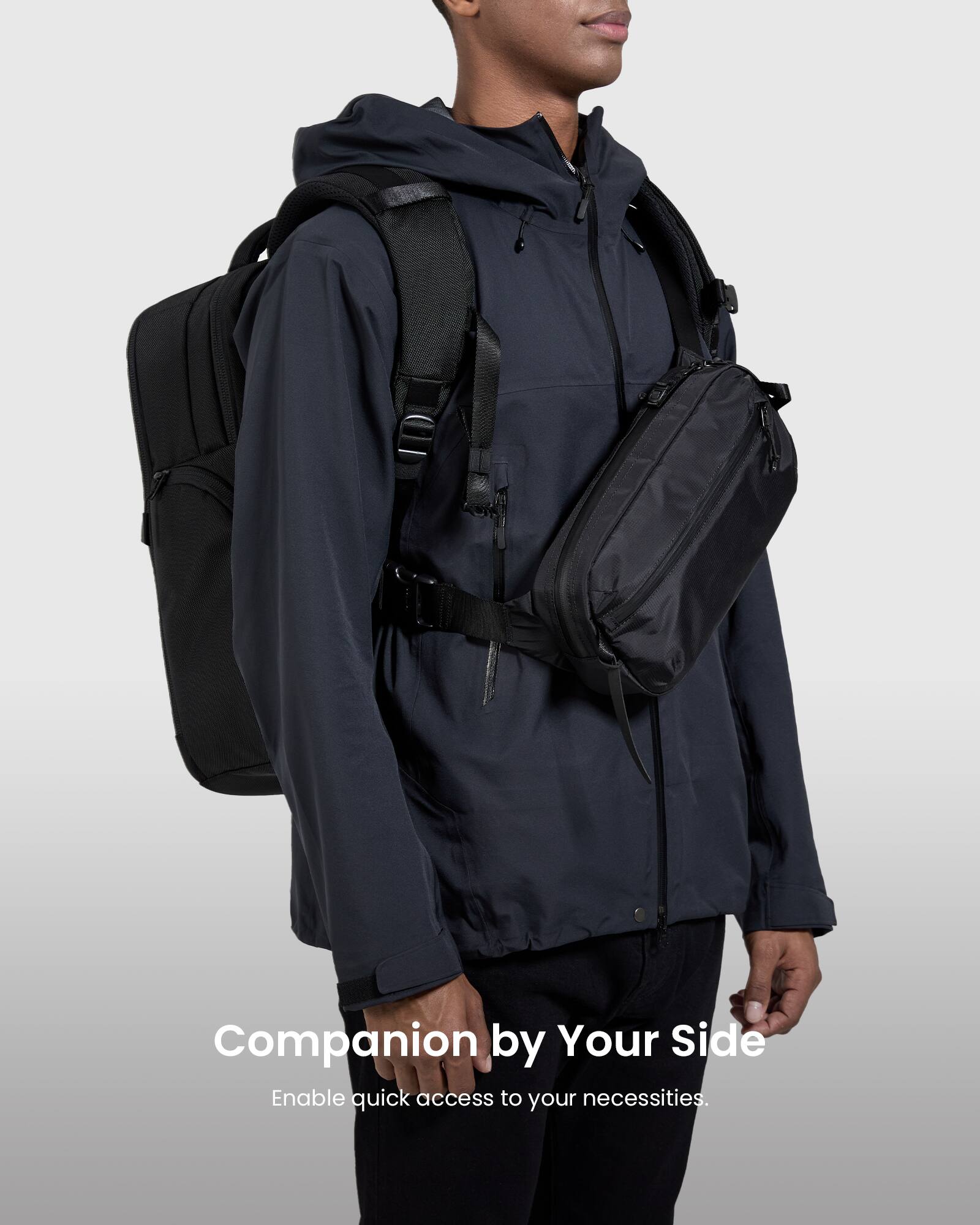 Companion by Your Side: Enable quick access to your necessities.