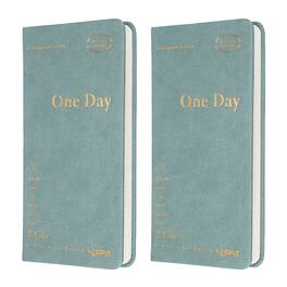 Unique Bargains - 2pcs Planner Notebook, 7x3.8 Inch 96 Sheets Undated Daily Planner Pocket To Do List Weekly Goals Office/Home - Green