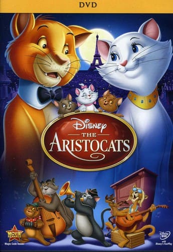 Front. The Aristocats   - DVD.