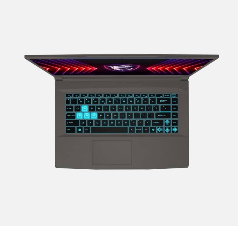 Angle. MSI - MSI Thin A15 - 15.6" RTX 4060 - Ryzen 5 7535HS - 16GB - 512GB SSD - 144Hz (B7VF-461US) - Black.