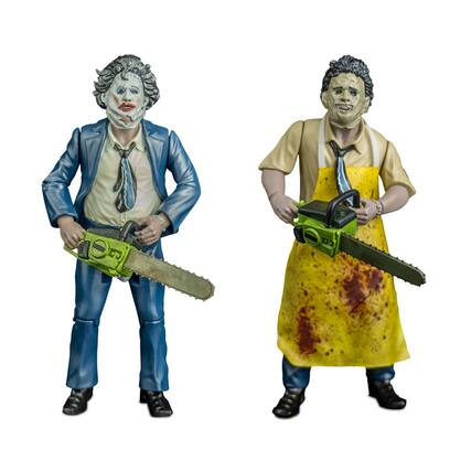 Front. Trick or Treat Studios - Trick or Treat The Texas Chainsaw Massacre (1974) 5-Inch Figures Bundle.