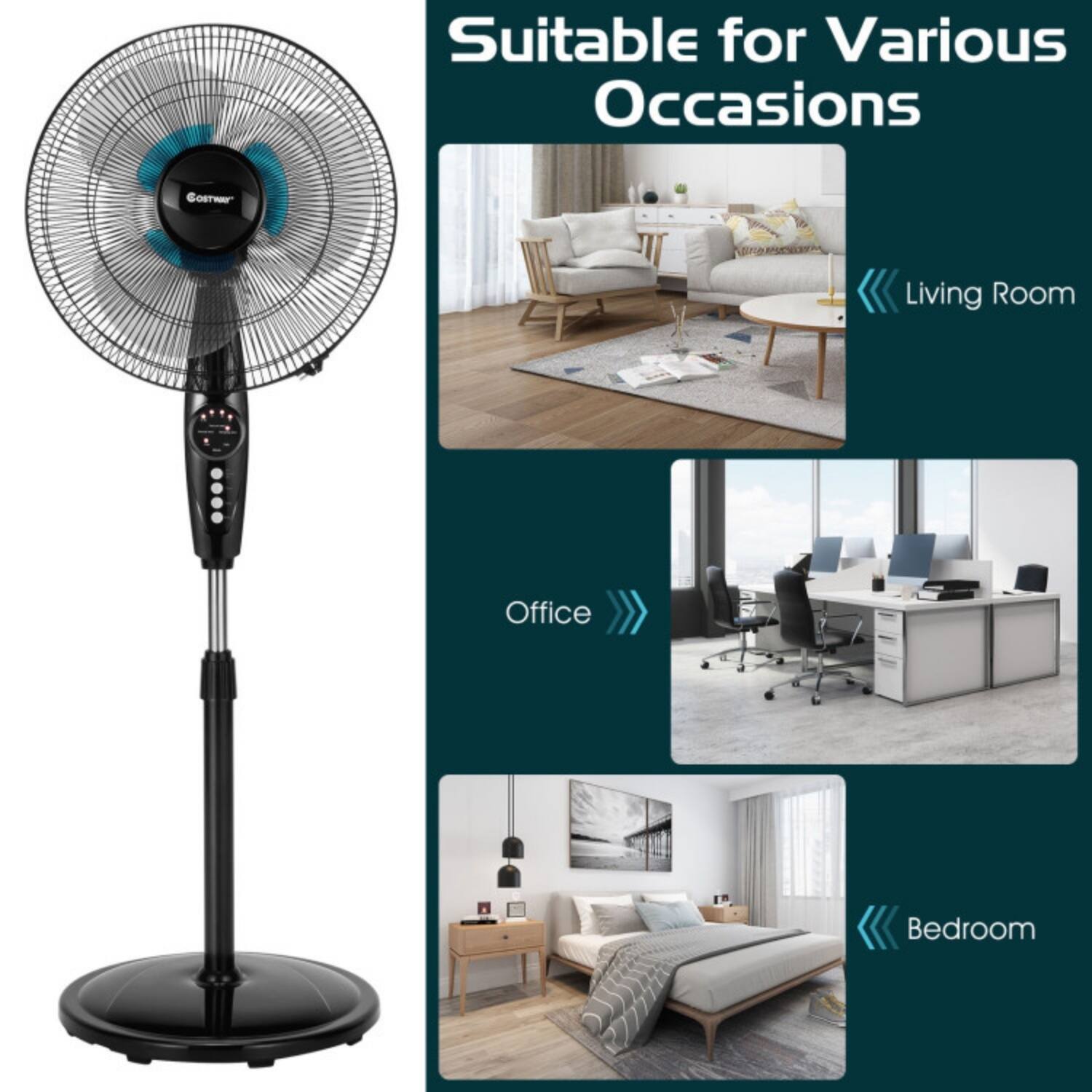 Suitable for Various Occasions

- Living Room
- Office
- Bedroom