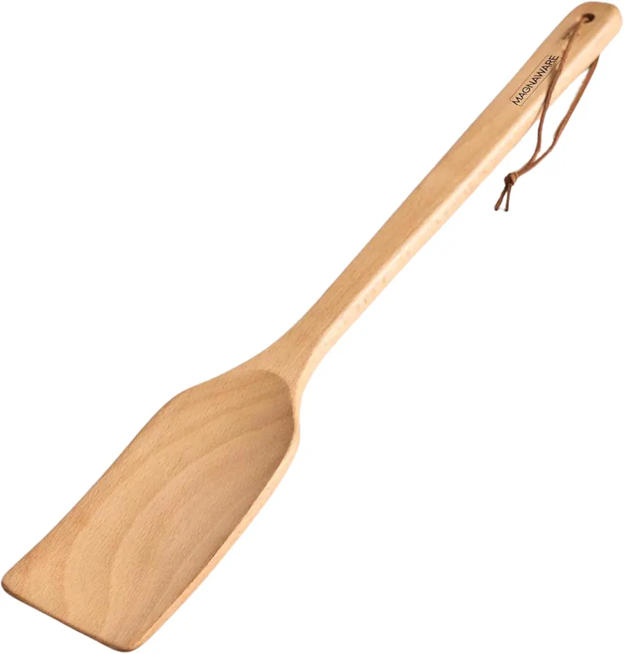 Scissors Hand Cast Magnaware 18 inch Wooden Utensils natural wood - Best Buy