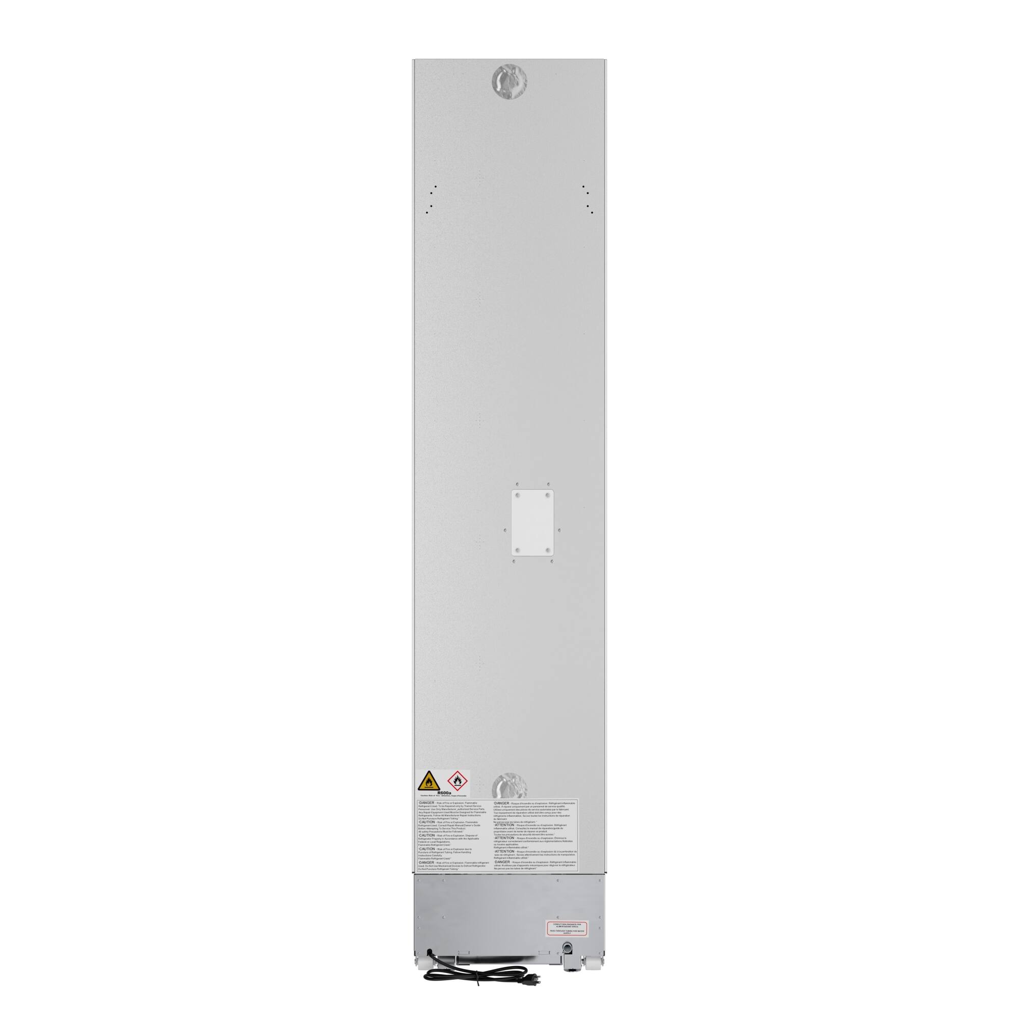 Alt View 9. Koolmore - Panel Ready Column Refrigerator and Freezer, 24" Refrigerator and 18" Freezer - White.