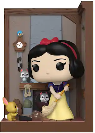 Front. Funko - Funko POP! Nooks: Snow White in Cottage (Disney) - COLLECTIBLES - Multicolor.