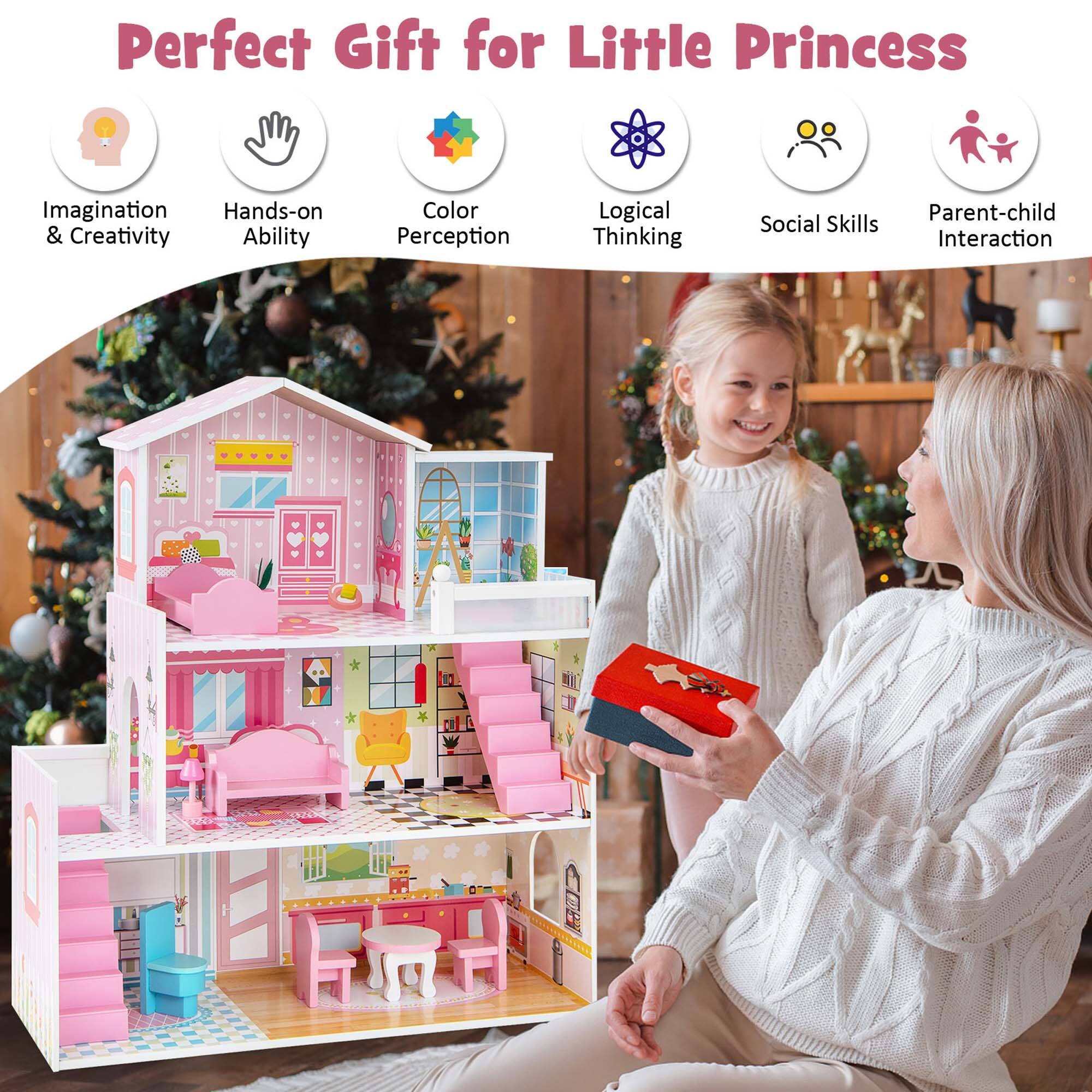 Perfect Gift for Little Princess

- Imagination & Creativity
- Hands-on Ability
- Color Perception
- Logical Thinking
- Social Skills
- Parent-child Interaction