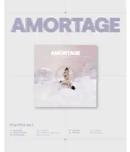 Jisoo - Amortage - Pink Version - incl. Photobook, Sticker + Poster - VINYL LP