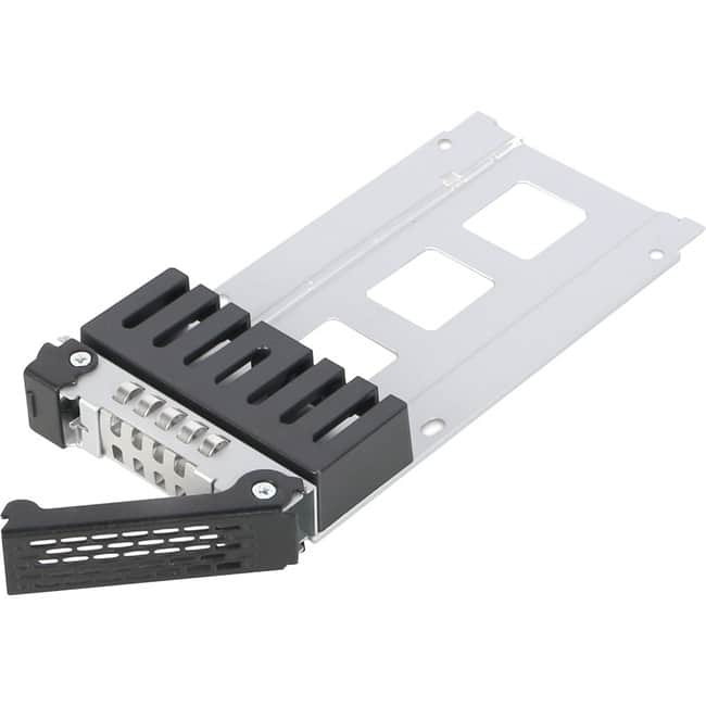 Icy Dock - MB601TP-B Drive Bay Adapter for 3.5" U.2 External - 1 x SSD Supported - 1 x Total Bay - 1 x 2.5" Bay - Metal