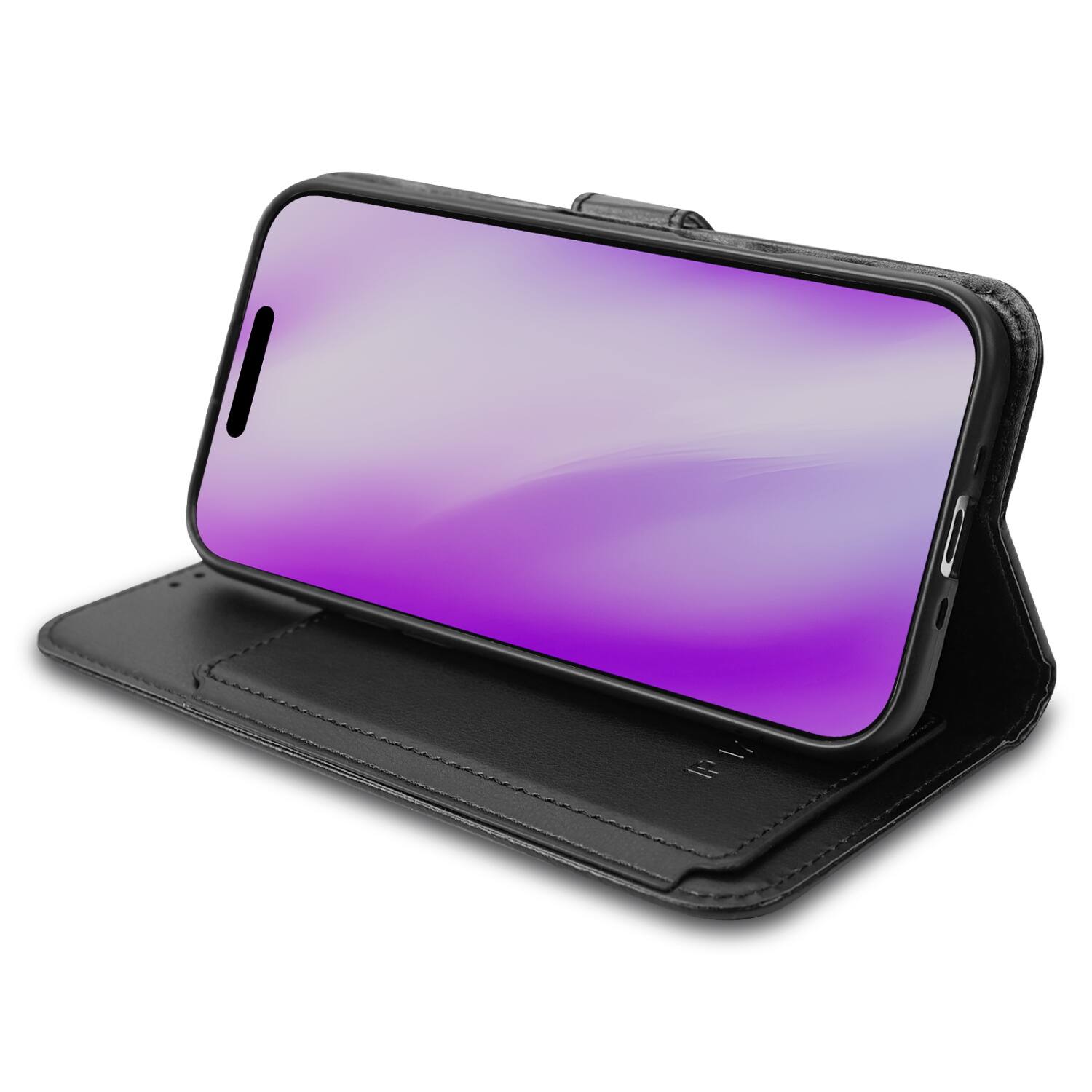 Alt View 2. baseline - baseline Wallet Folio Case for Apple iPhone Air 6.5'' - Black - Black.