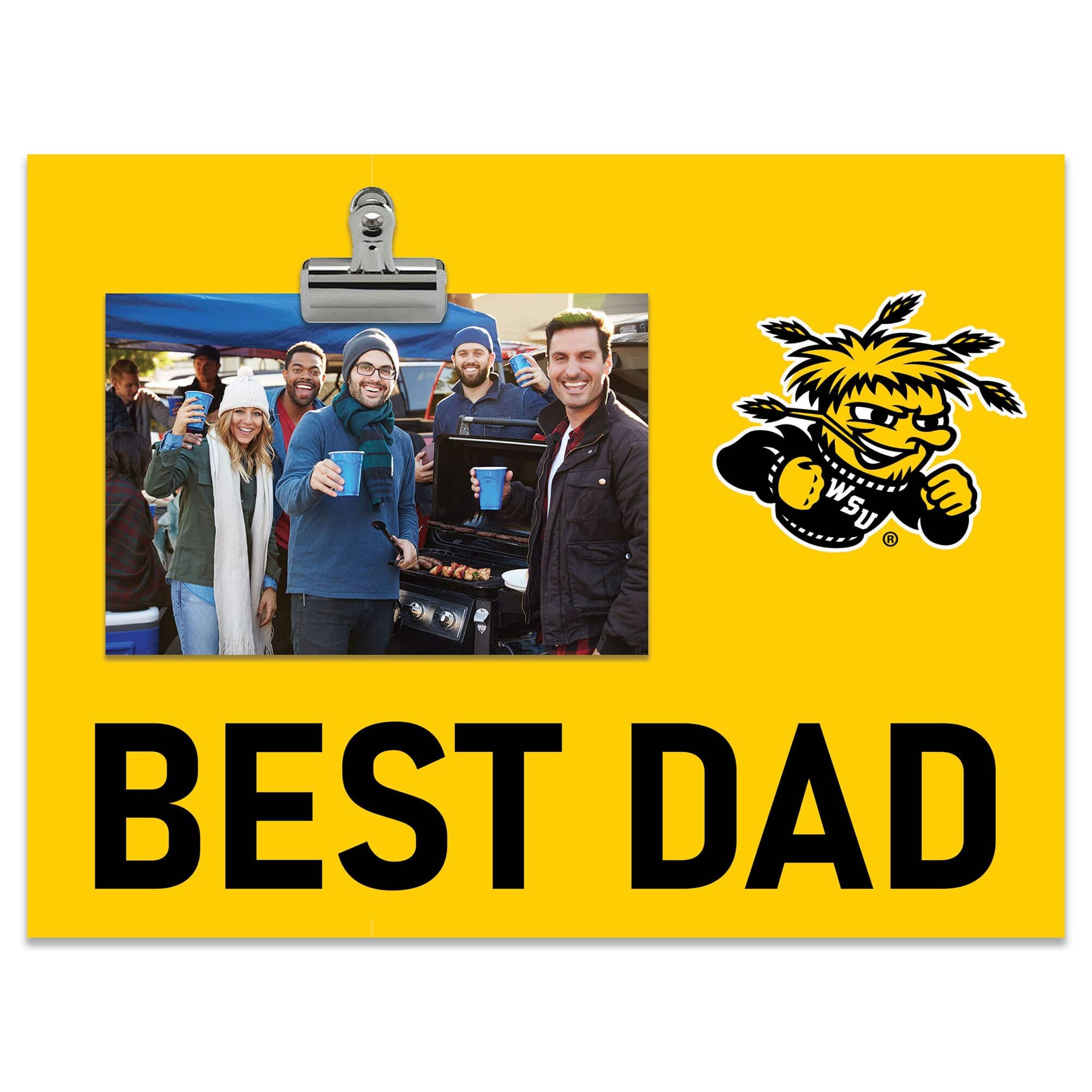 "Fan Creations - Wichita State Shockers 8"" x 10.5"" Briteline Best Dad Clip Frame - Multicolor" price history on PriceWatchPro