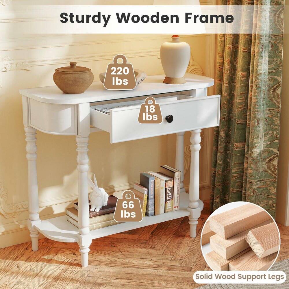 Sturdy Wooden Frame  
220 lbs  
18 lbs  
66 lbs  
ENGLISH  
Solid Wood Support Legs