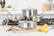 Alt View 21. Viking - Professional 5 Ply, 7 Piece Cookware Set- Satin - Stainless Steel.