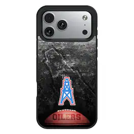 Keyscaper - Gridiron Classic Teams - Houston Oilers Bump Case with 8.2ft Drop Protection - 15 - Multicolor