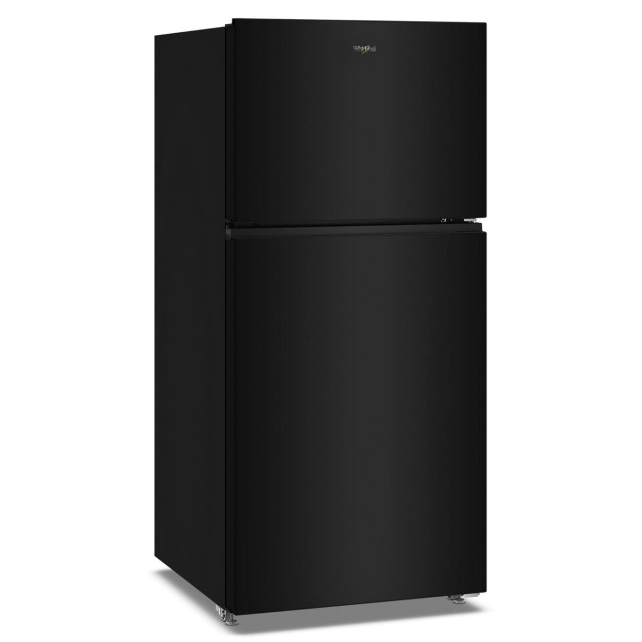 Alt View 8. Whirlpool - 30 inch wide 19 cu. ft. Top Freezer Refrigerator with Total Coverage Cooling - Black.