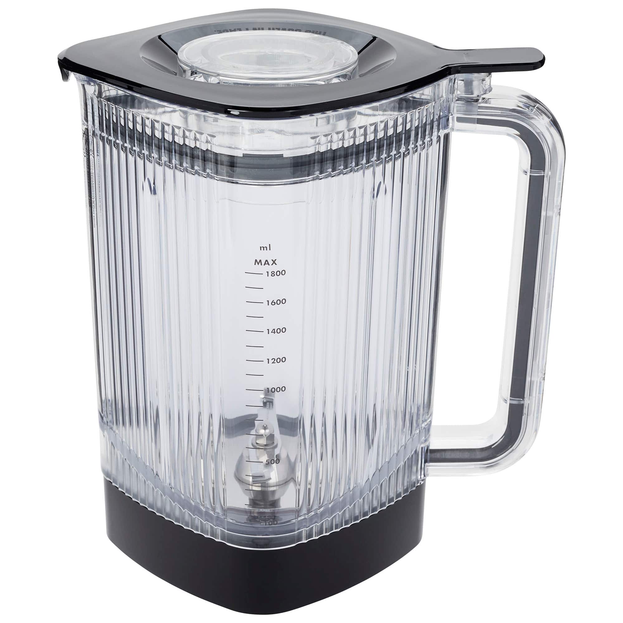 ZWILLING - Enfinigy 60-oz Power Blender Jar with Cross Blade and Vacuum Lid - Black