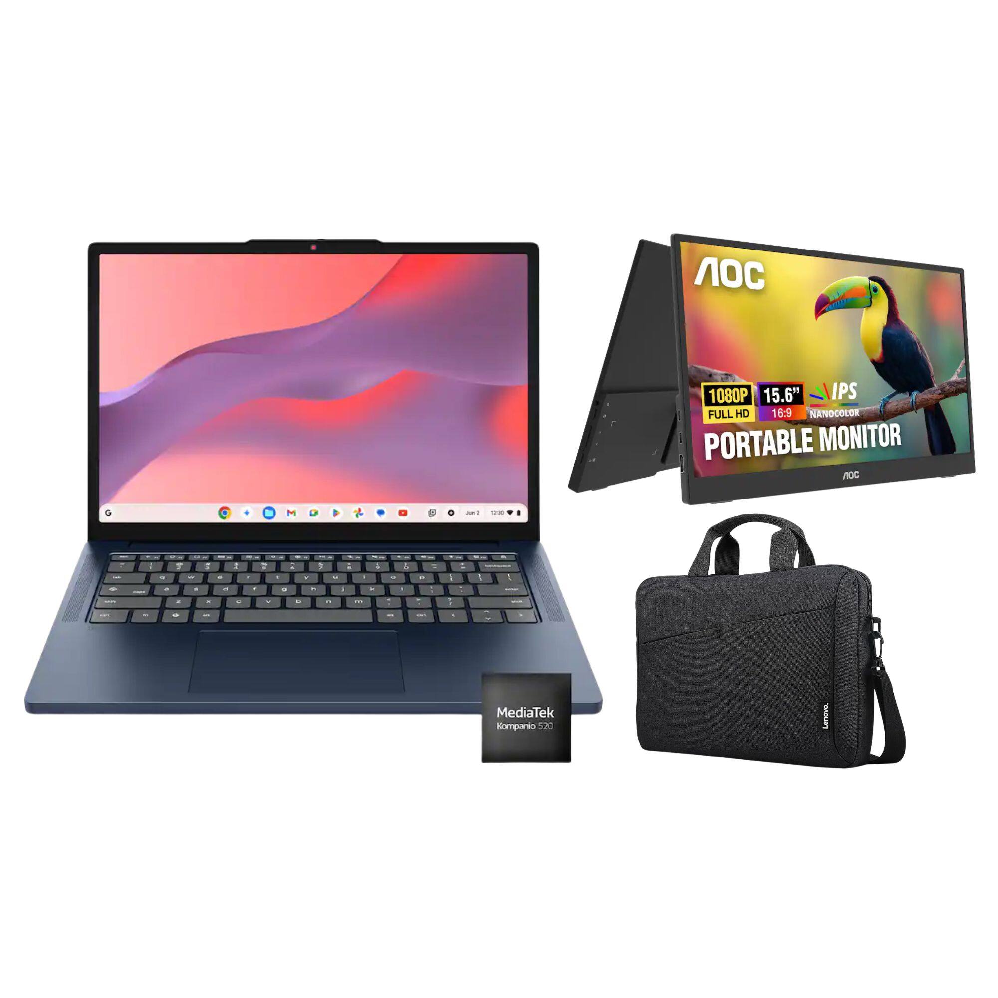 Cosmic Blue + Carry case  + Monitor