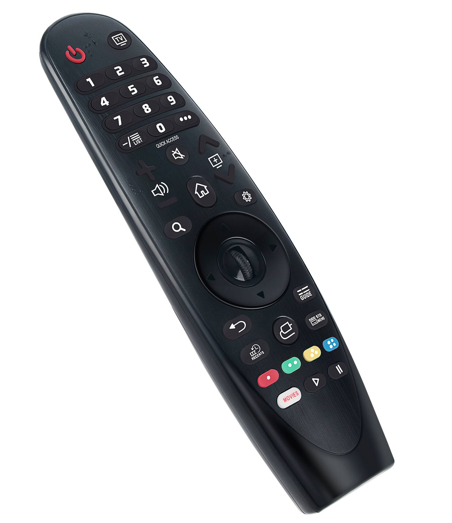 TV 3 2 6 5 4 9 8 7 ... 0 QUICK ACCESS GUIDE US -00 RECENTS MOVIES