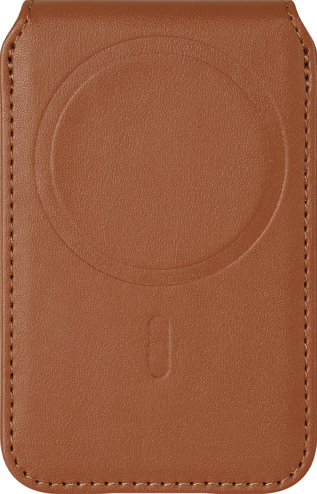 Alt View 11. SaharaCase - Venture Series Wallet with MagSafe for Apple iPhone - Brown.