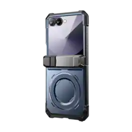 SUPCASE - Galaxy Z Flip7 UB Grip Magsafe Phone Case - Metallic Blue