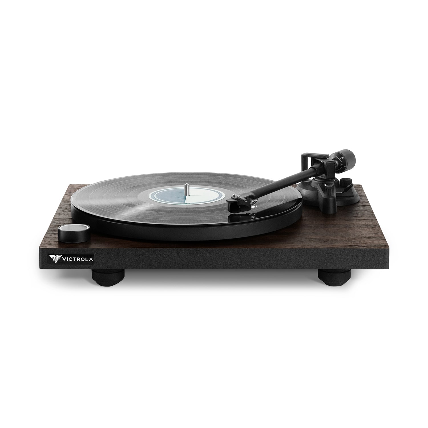 Alt View 13. Victrola - Premiere T1 Turntable - Espresso.