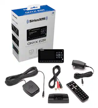 satellite booster box WeBoost Drive 4G-X Cellular Phone Signal Kit and turn bands on and off. SiriusXM Onyx EZR Satellite Radio