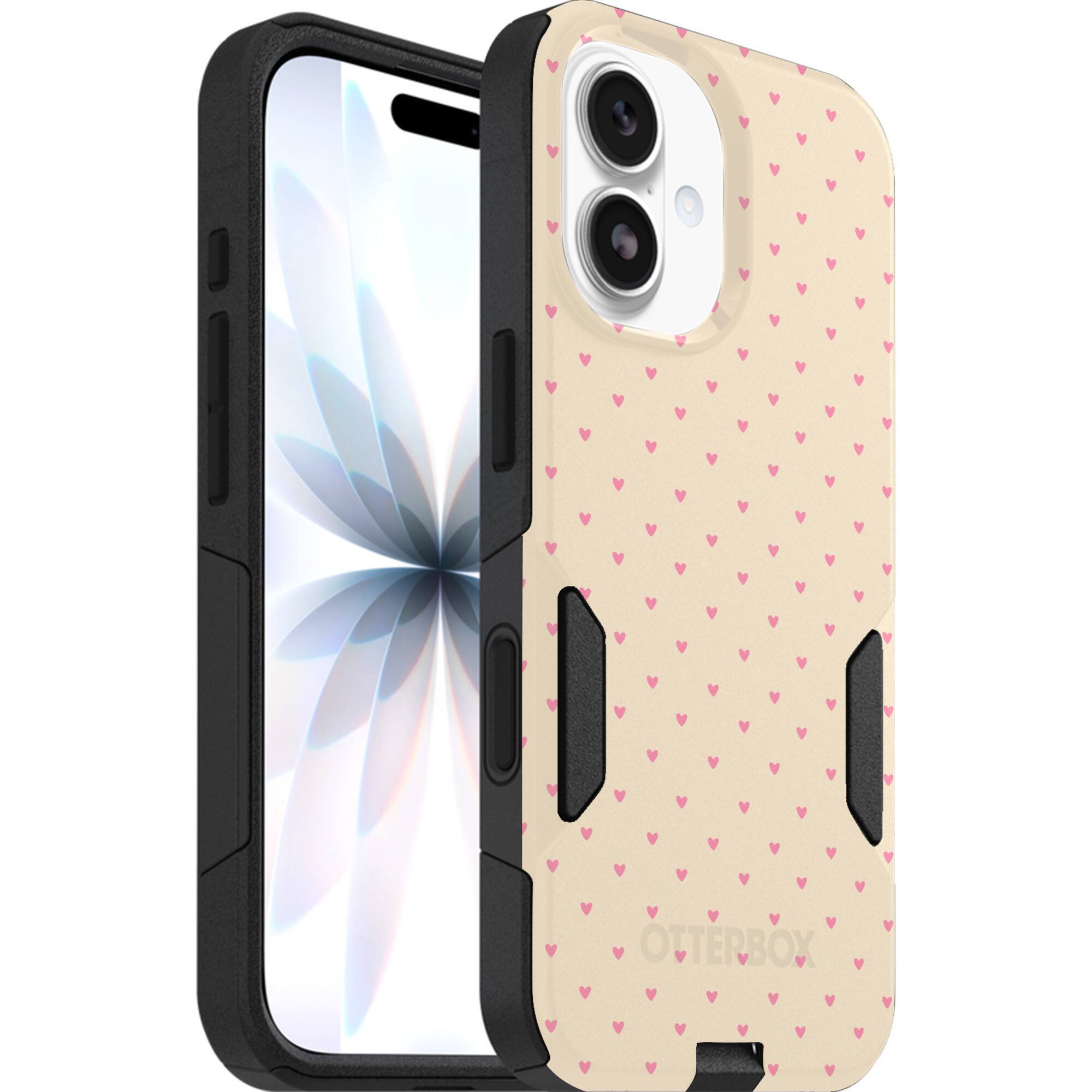 OtterBox - Artist Edition MagSafe Commuter Series Case for iPhone 17 - Sandstone Pink Hearts price history on PriceWatchPro