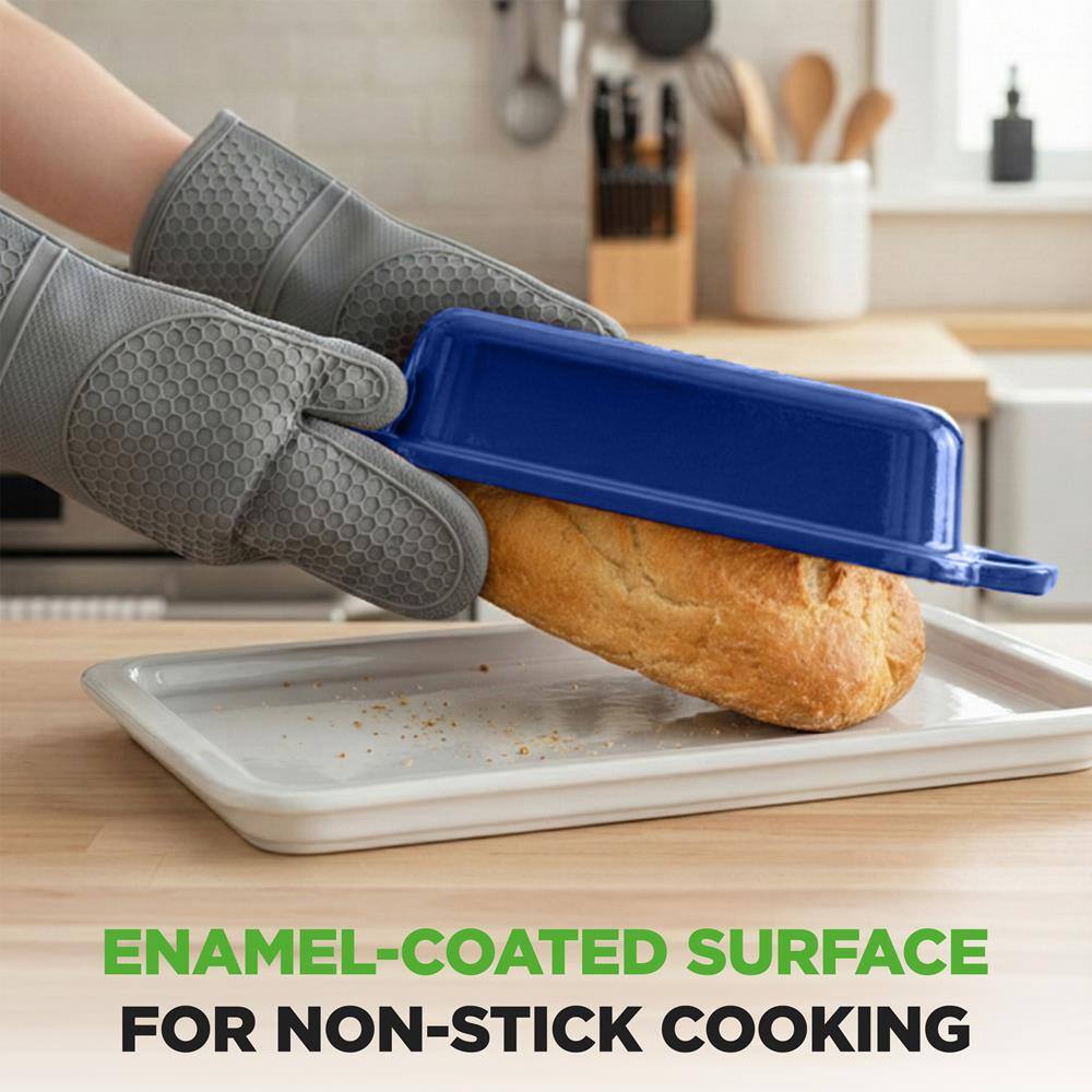 ENAMEL-COATED SURFACE FOR NON-STICK COOKING