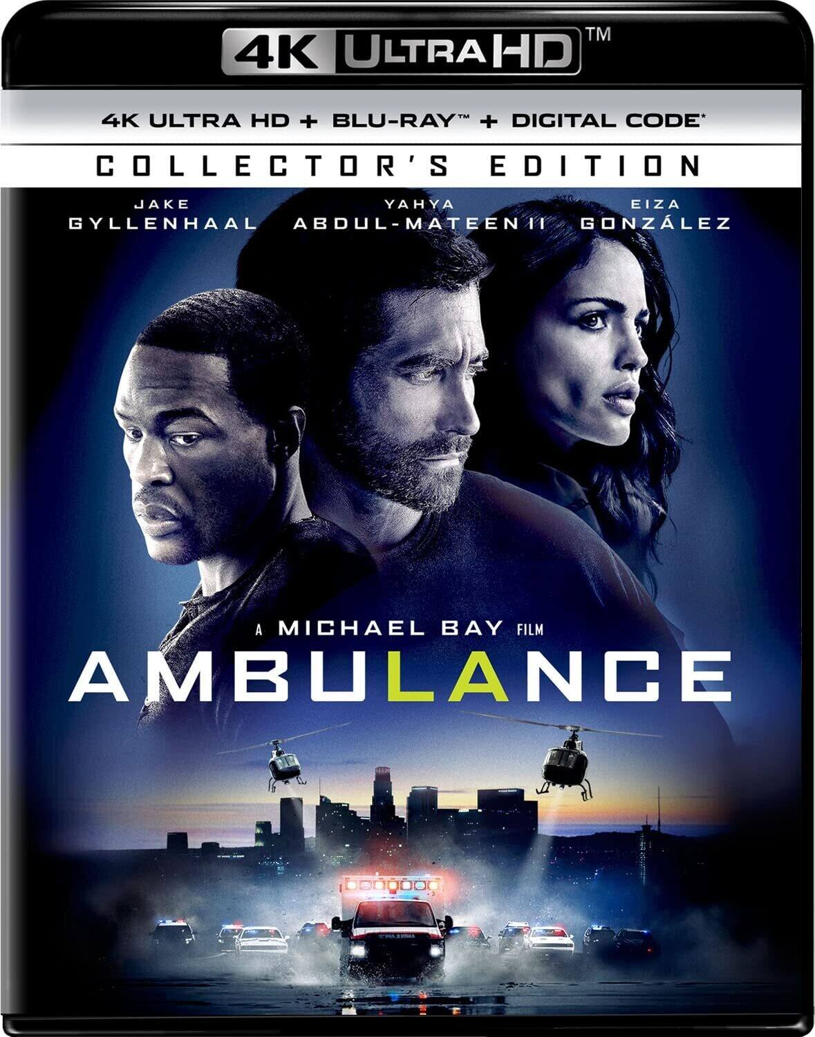Ambulance   - 4K Blu-Ray [Standard] [4K Ultra HD Blu-ray]