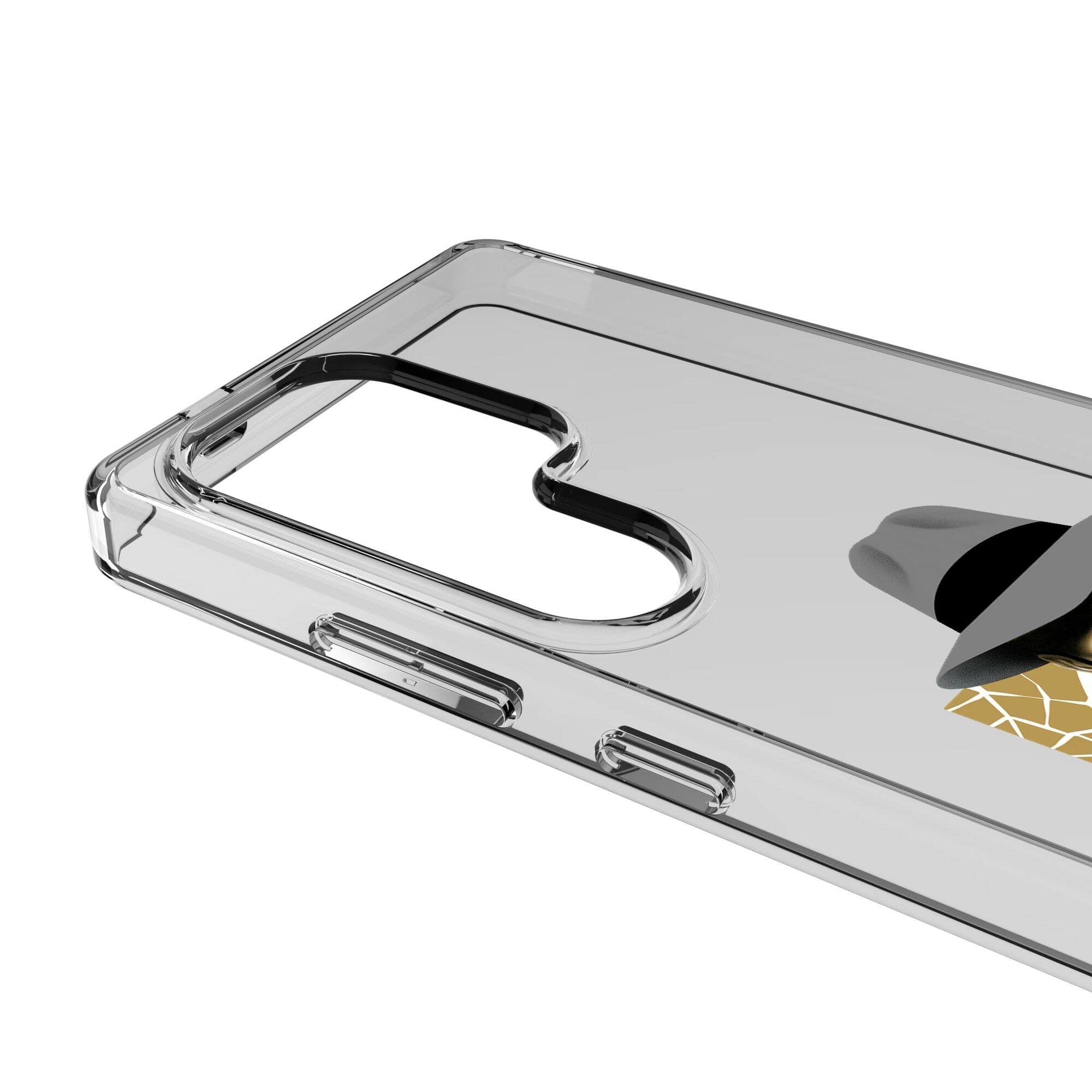 Alt View 2. Keyscaper - San Francisco 49ers Galaxy Clear Case - S22 - Multicolor.
